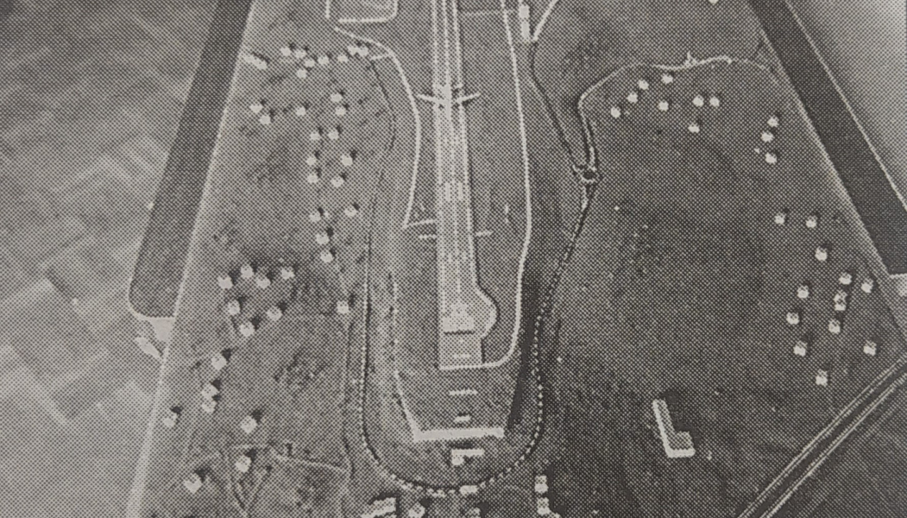 Maqueta de la ampliaciu00f3n de Alvedro 1999