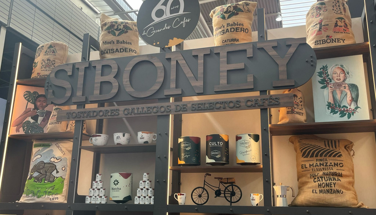 Parte del stand de Siboney en el Galicia Fou0301rum Gastronou0301mico