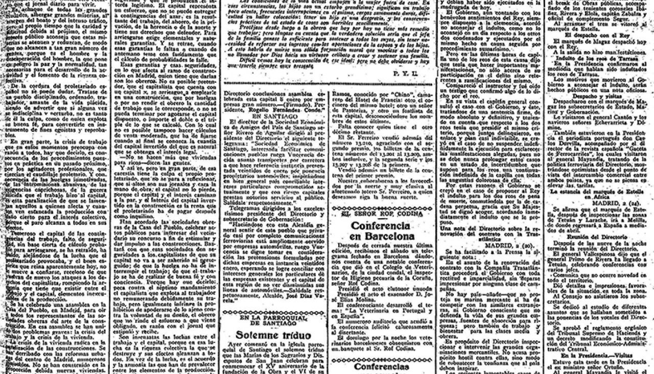 Portada 03 marzo 1925