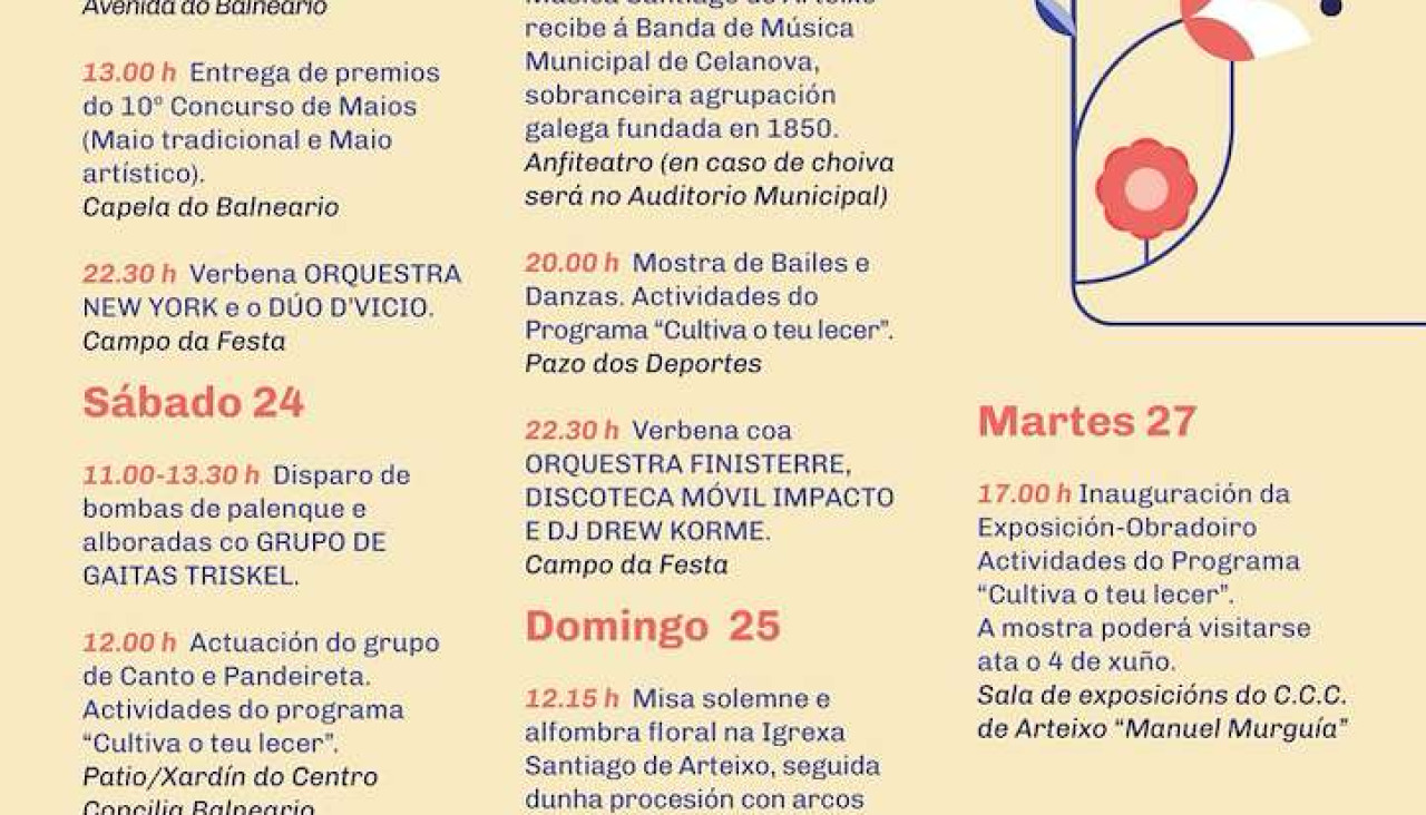 Festa das Flores en Arteixo