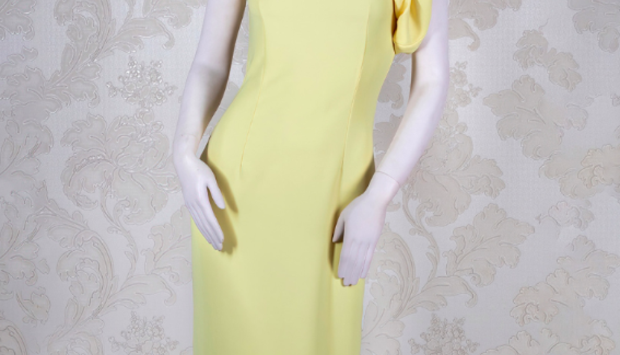 El vestido Estela de Oswaldo Machin