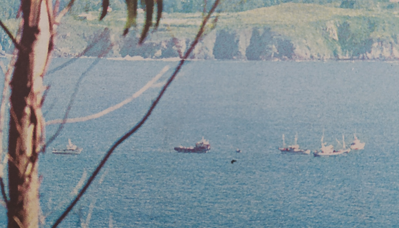 Barco reflotado en Lorbu00e9