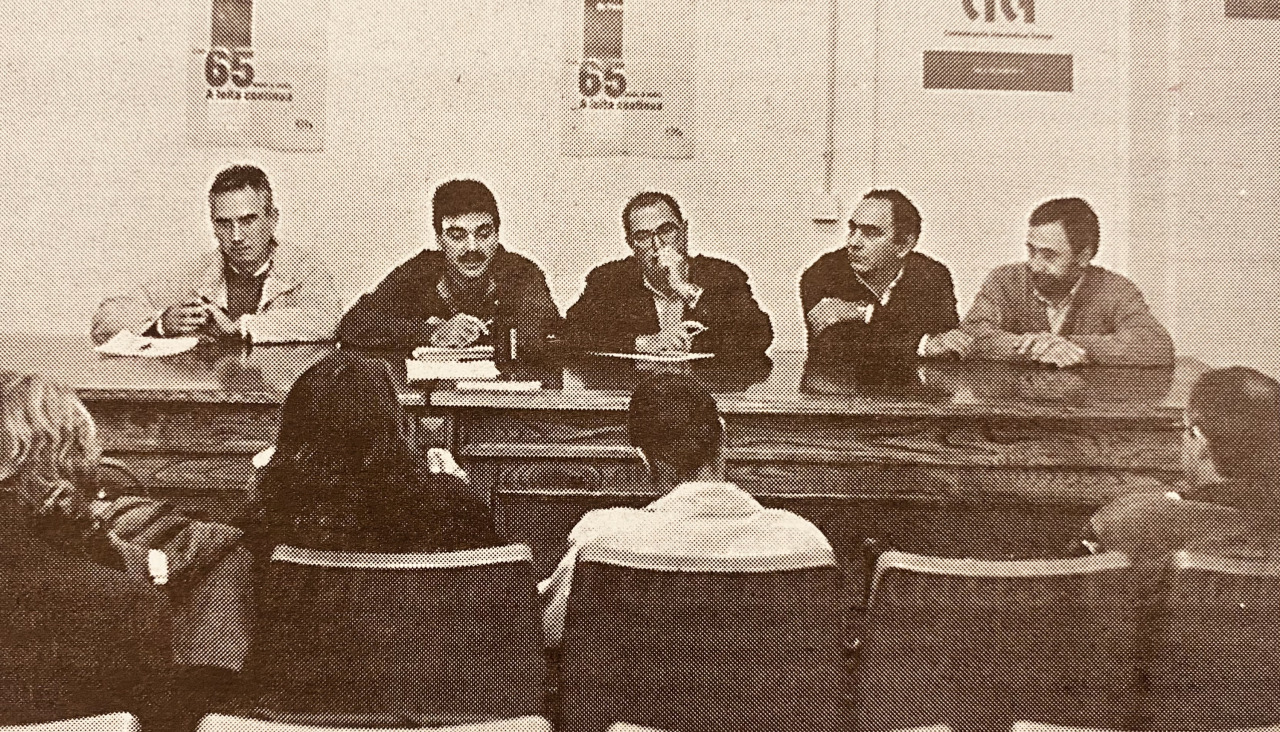 Sindicatos con representaciu00f3n en el puerto 1998