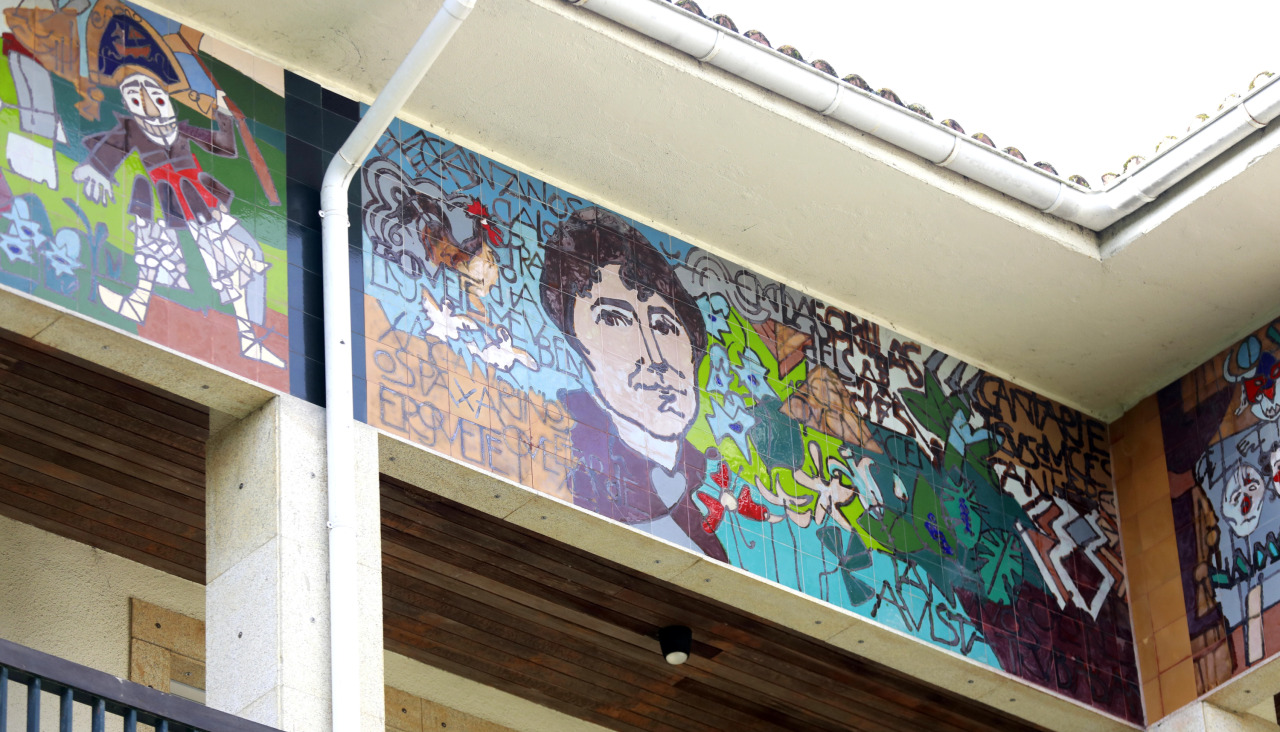 Mural mosteiron rosalia