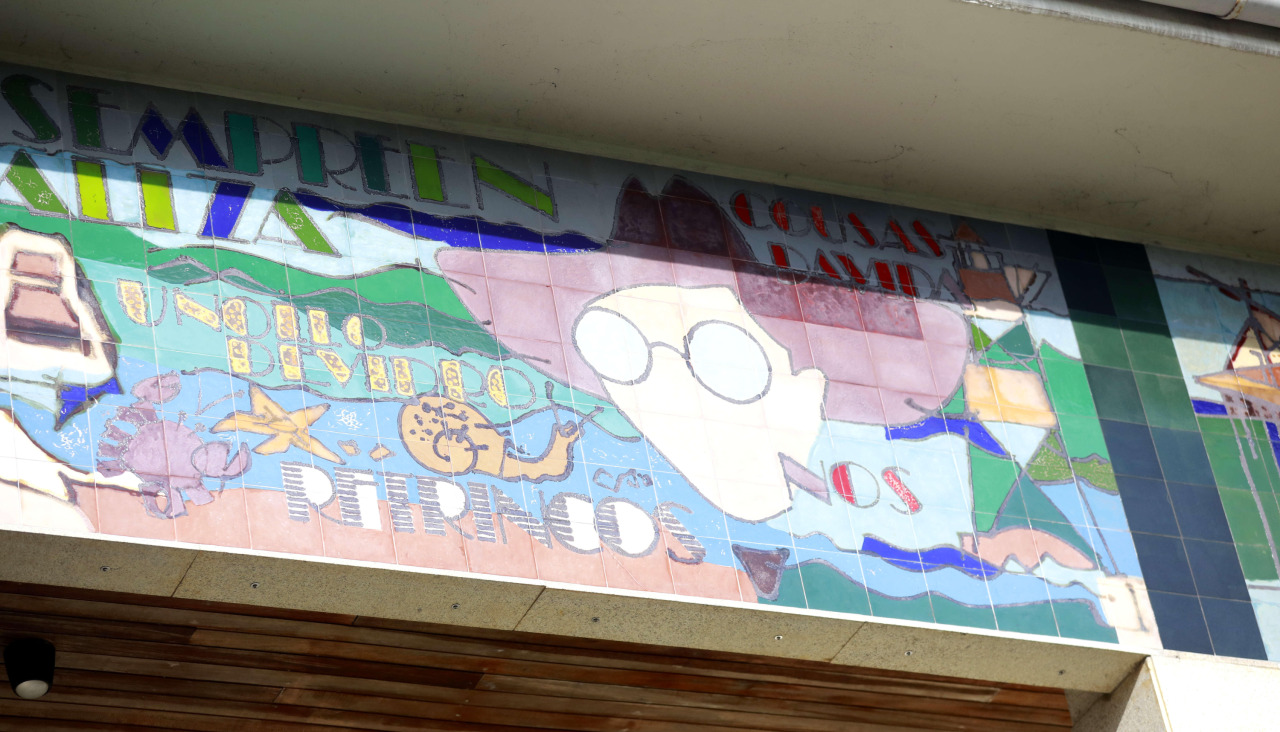 Mural mosteiron castelao
