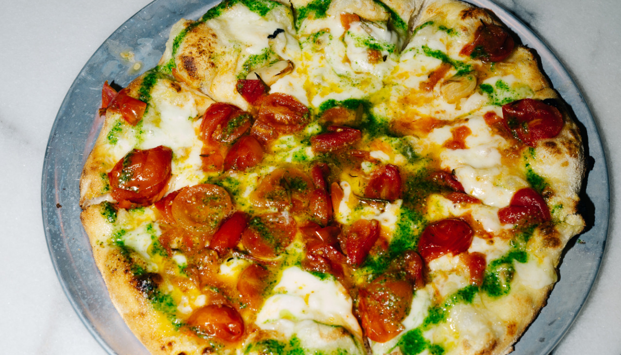 Una de las pizzas de Cometta