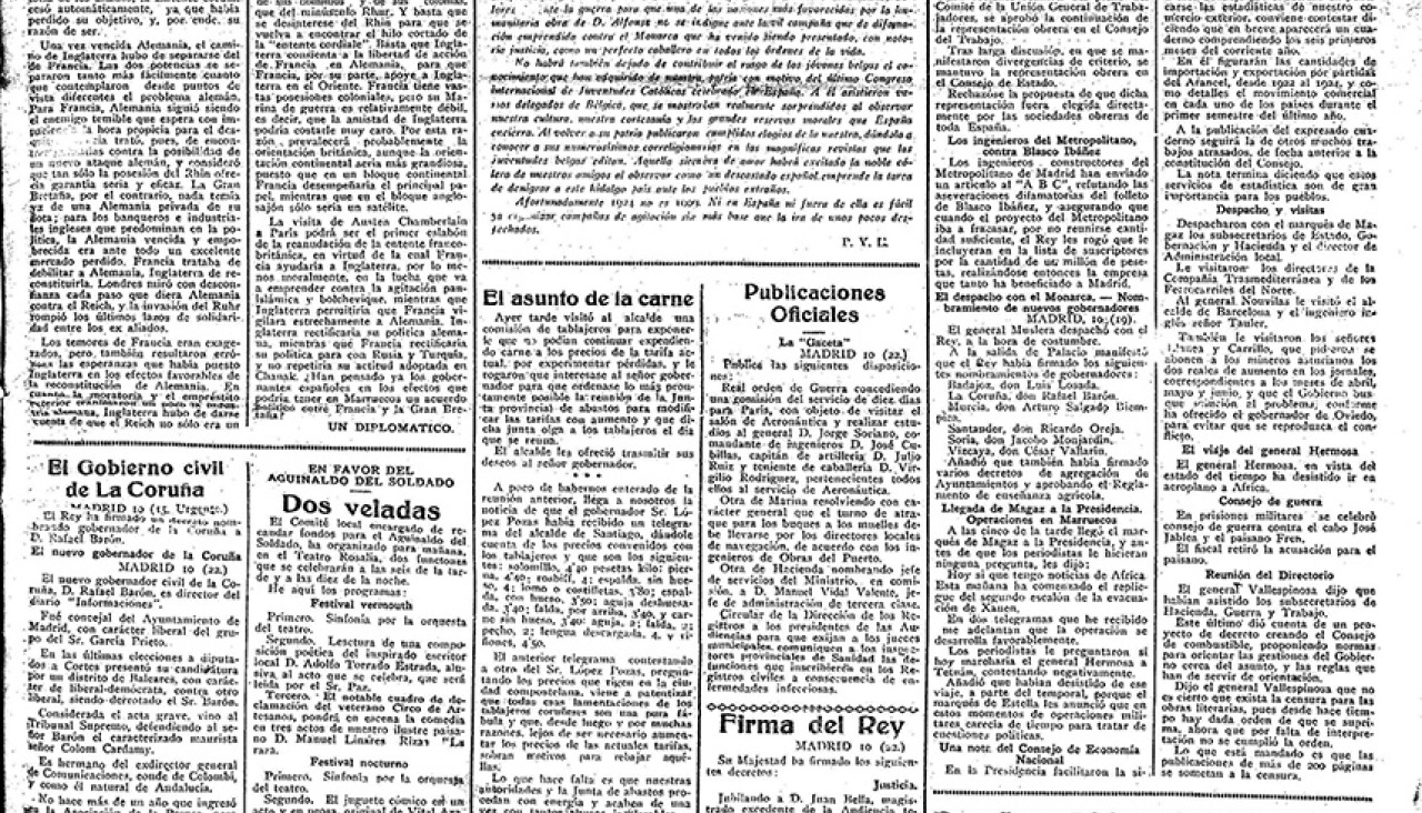 Portada 11 diciembre 1924