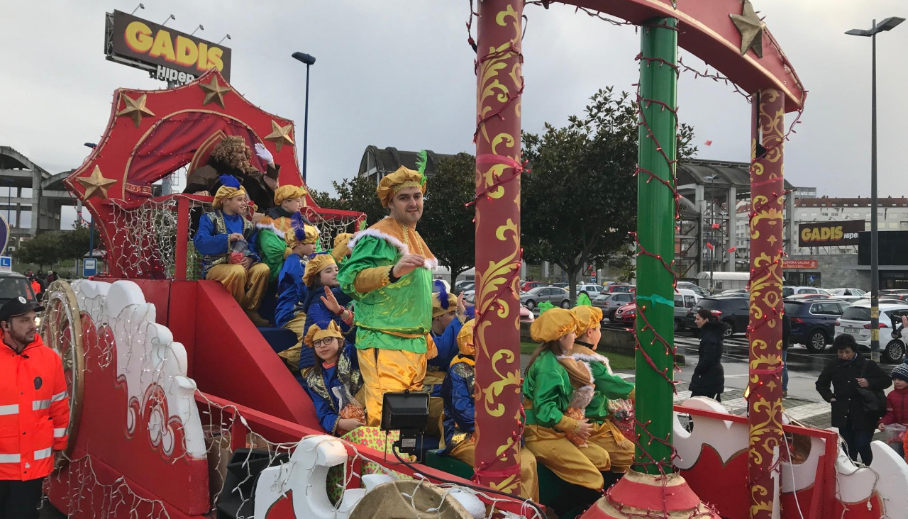 Cabalgata en Culleredo