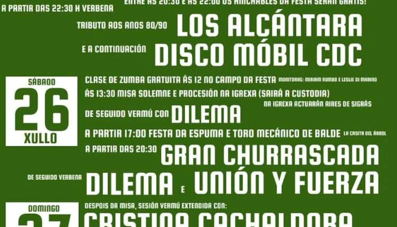 Fiestas de Sigru00e1s
