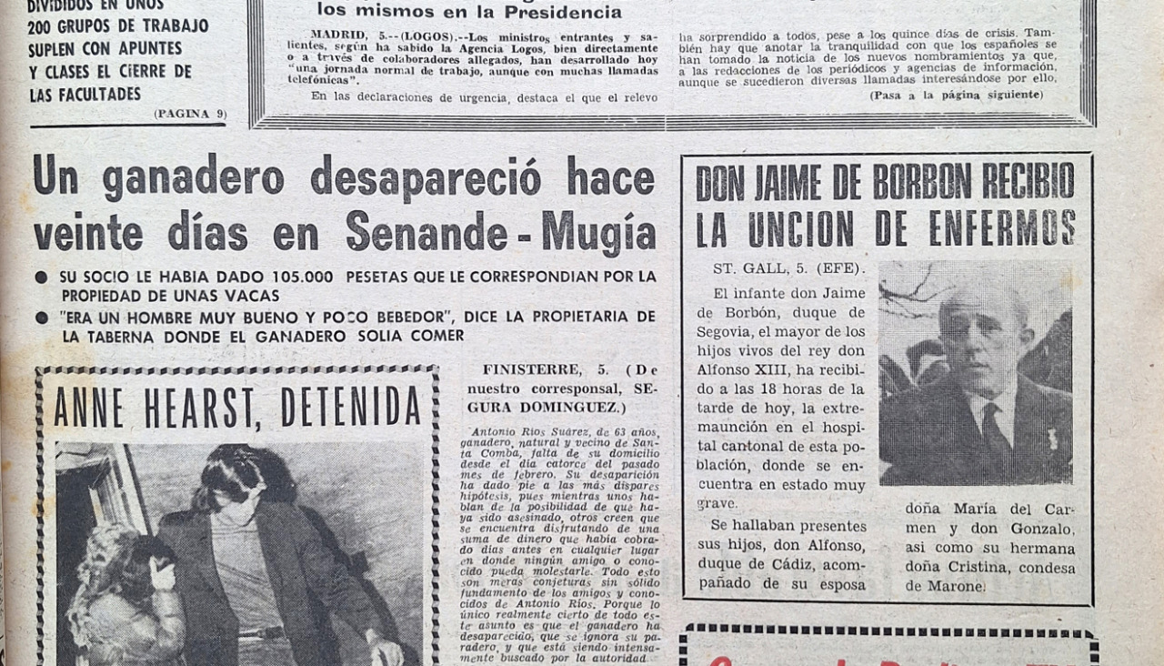 Portada 06 marzo 1975