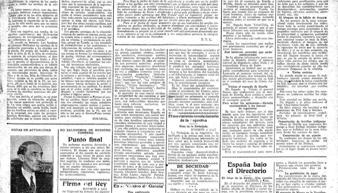 Portada 06 marzo 1925