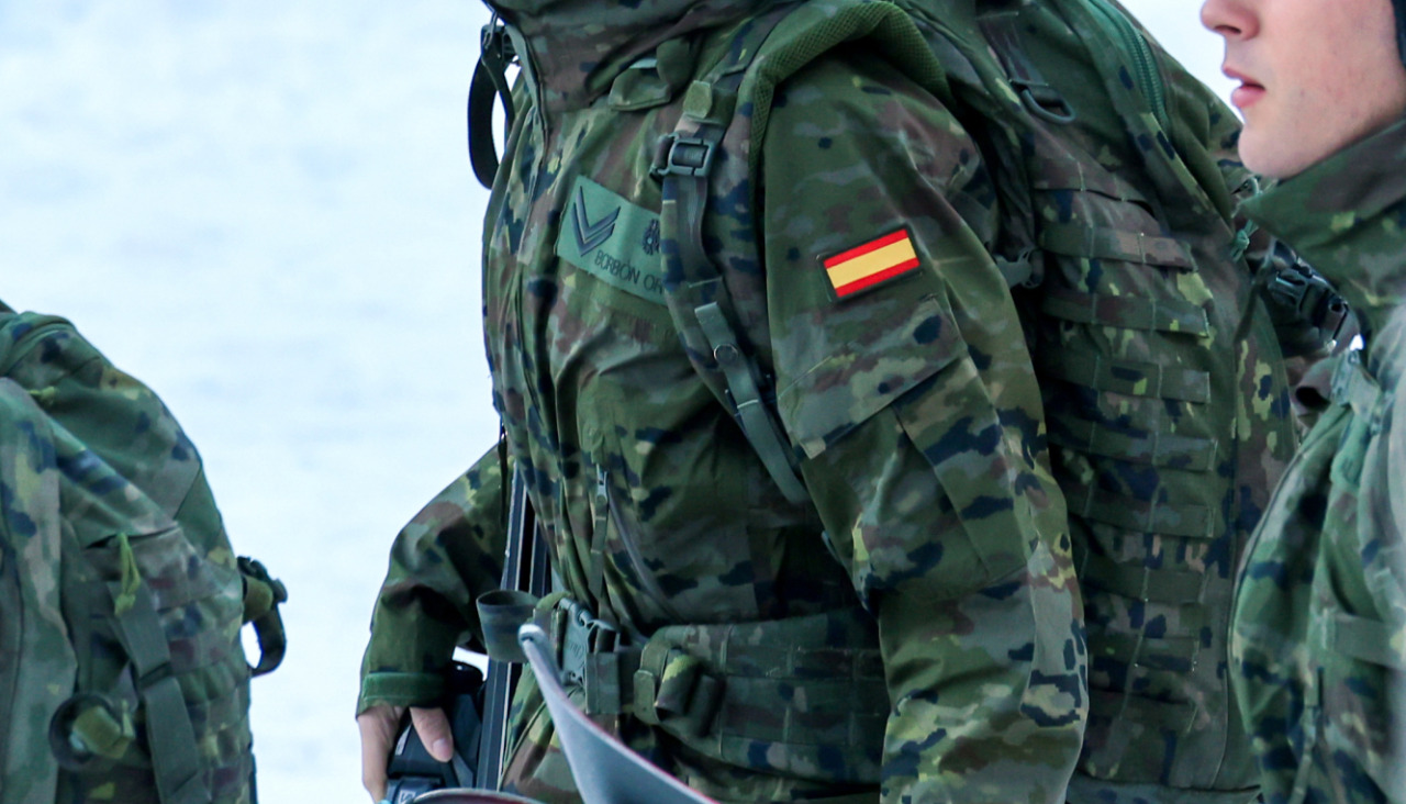 La princesa Leonor, durante la instrucciu00f3n militar en el Pirineo aragonu00e9s @ EP (4)