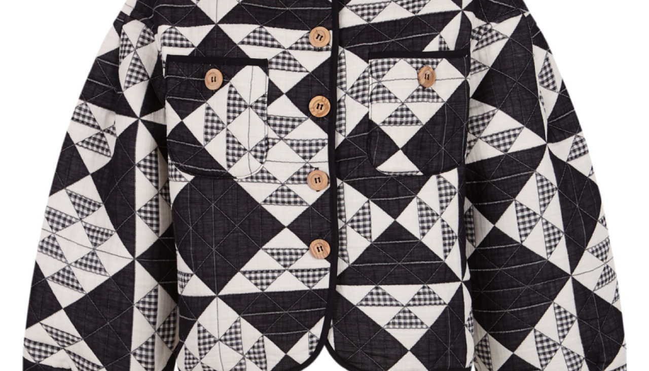 Silueta canela quilt black