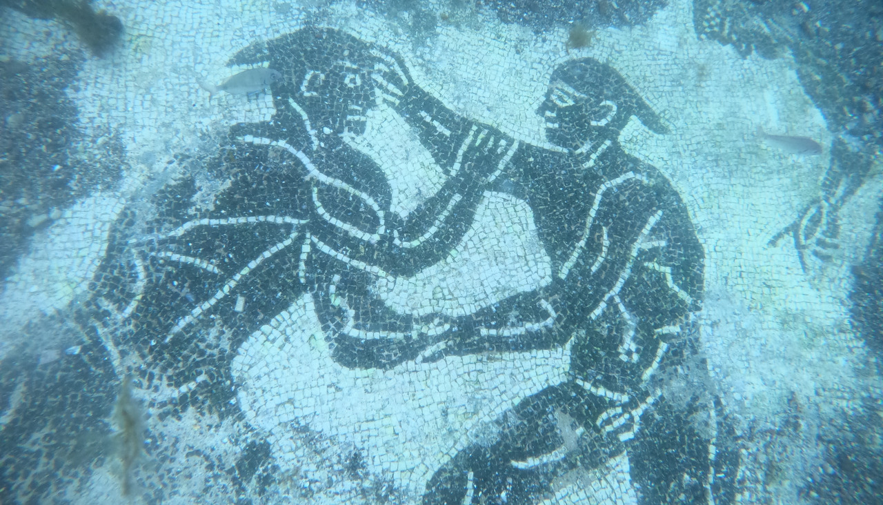 Vista de los restos arqueolu00f3gicos de la antigua ciudad romana de Baia, en el Golfo de Nu00e1poles @efe (3)