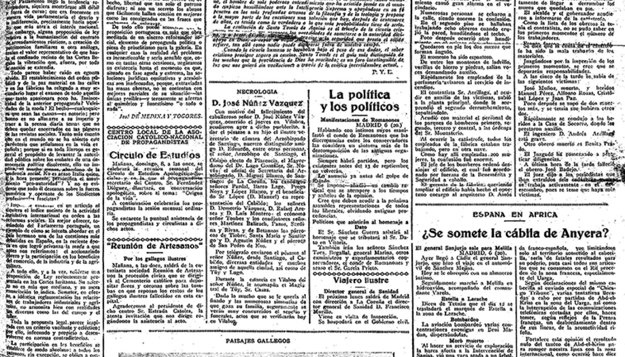 Portada 07 marzo 1925