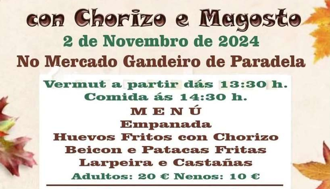 Festa dos Ovos Fritos con Chourizo Magosto