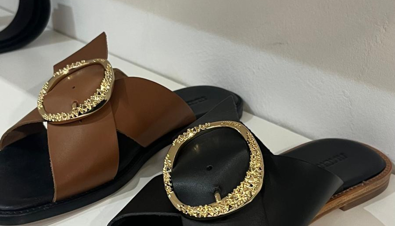 Varias de las sandalias de Jimenas 