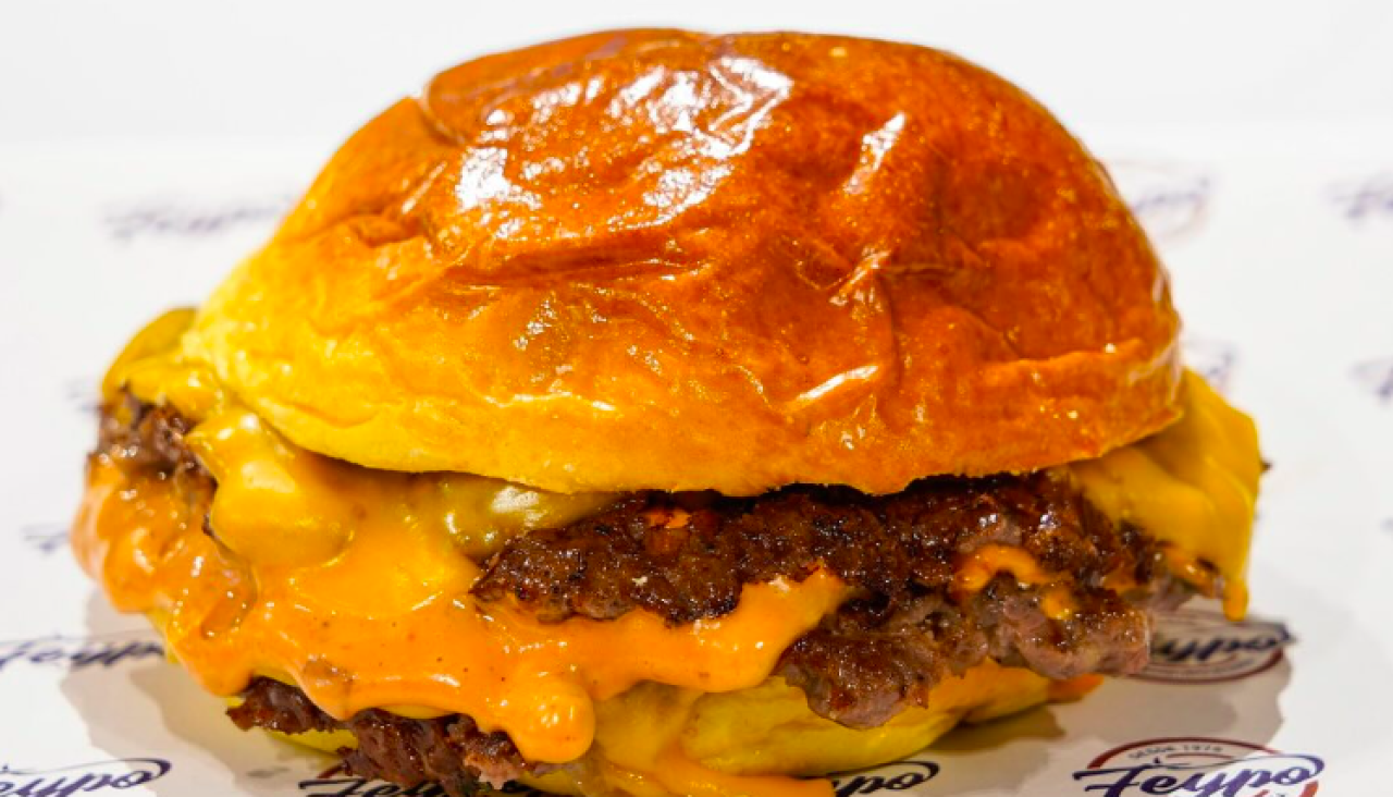 Hamburguesa smash de Feypo 