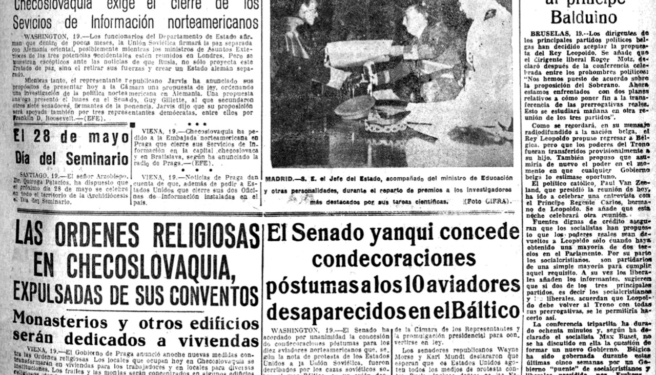 Portada 20 abril 1950