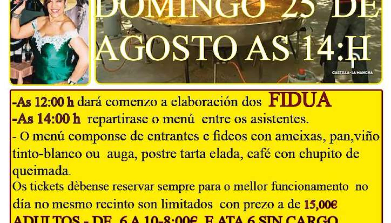 XV Festa dos Fideos con Ameixas de Castrelo en Cambados 
