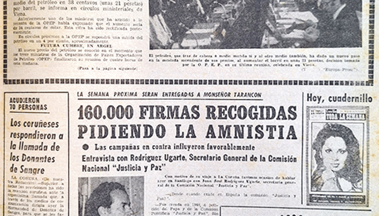 Portada 14 diciembre 1974