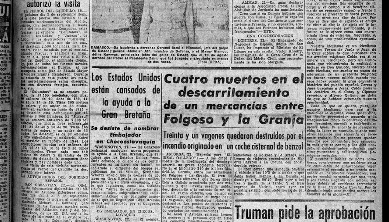 Portada 23 agosto 1949