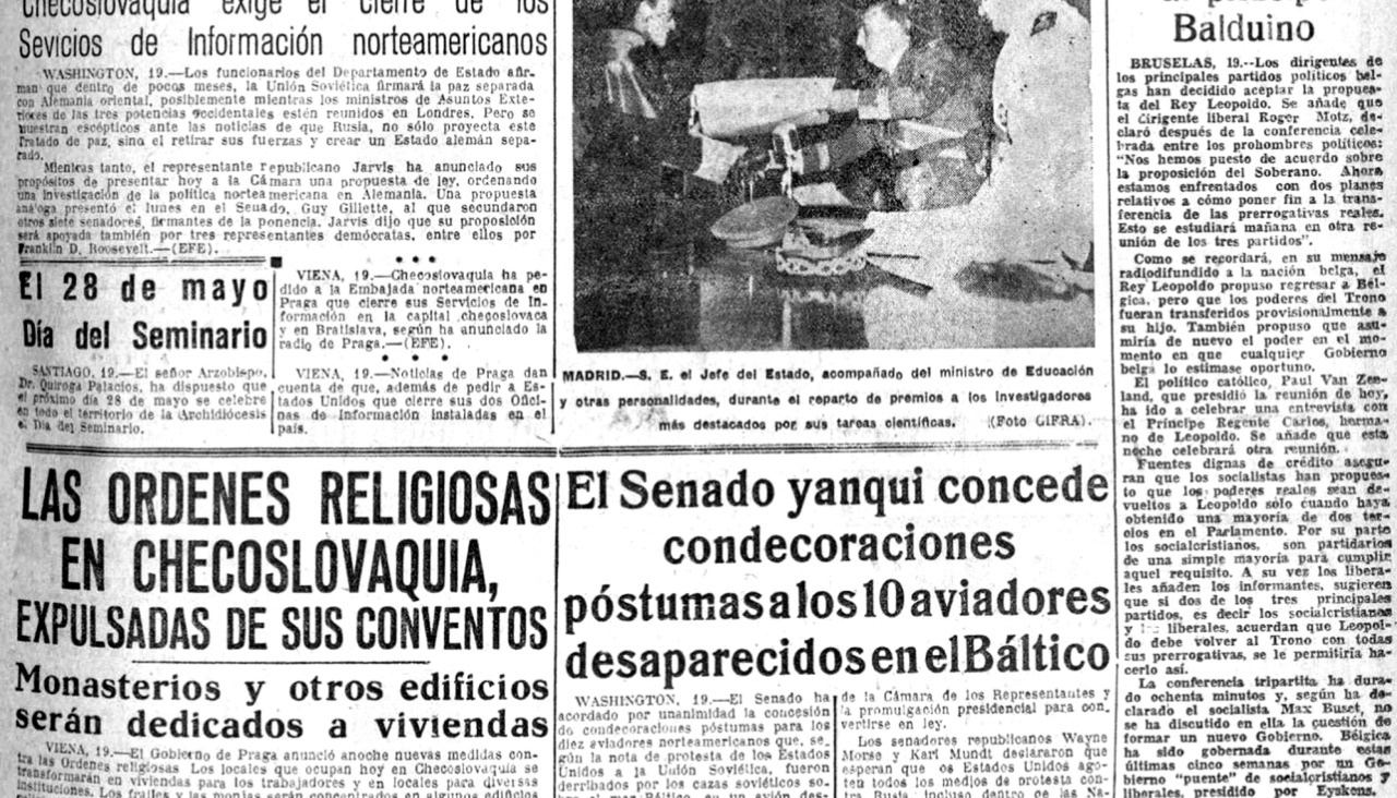 Portada 21 abril 1950