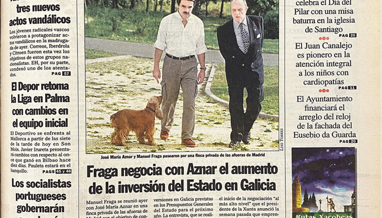 Portada 12 octubre 1999