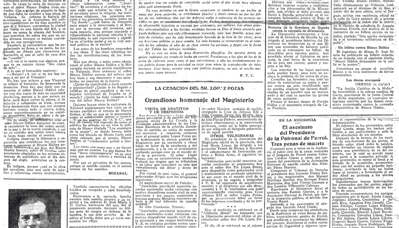 Portada 16 diciembre 1924