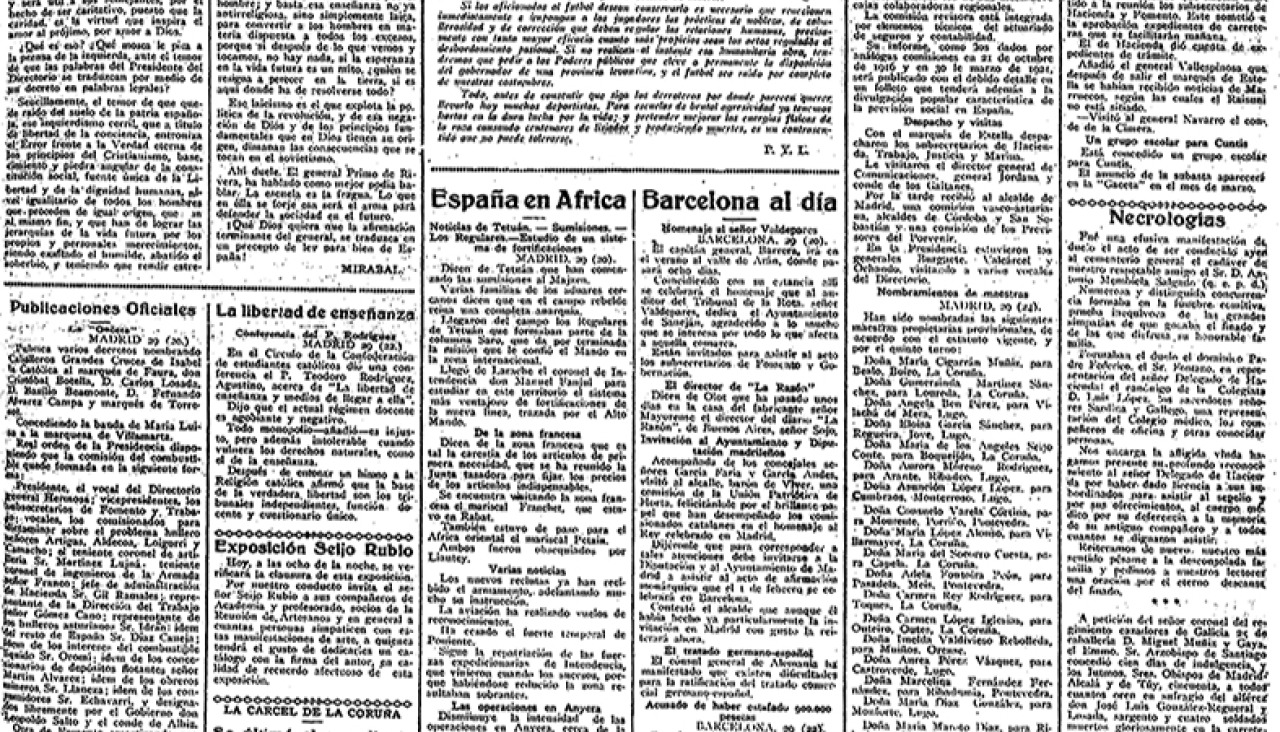 Portada 30 enero 1925