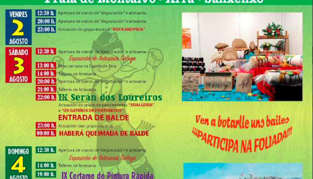 XXIII Feira Gastronu00f3mica de Produtos Galegos en Sanxenxo 