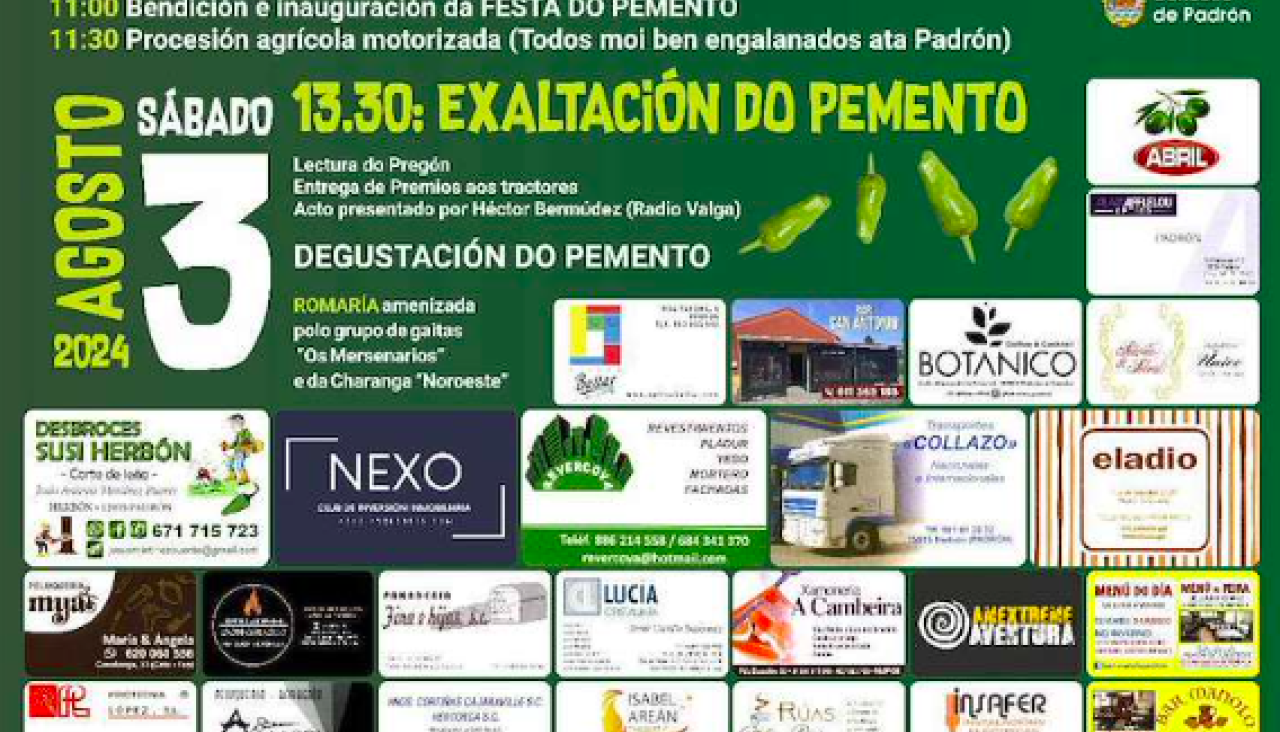 XLIV Festa do Pemento de Herbu00f3n en Padru00f3n 