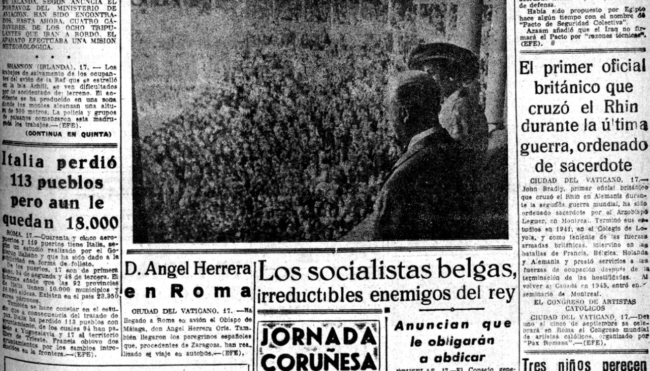 Portada 18 junio 1950