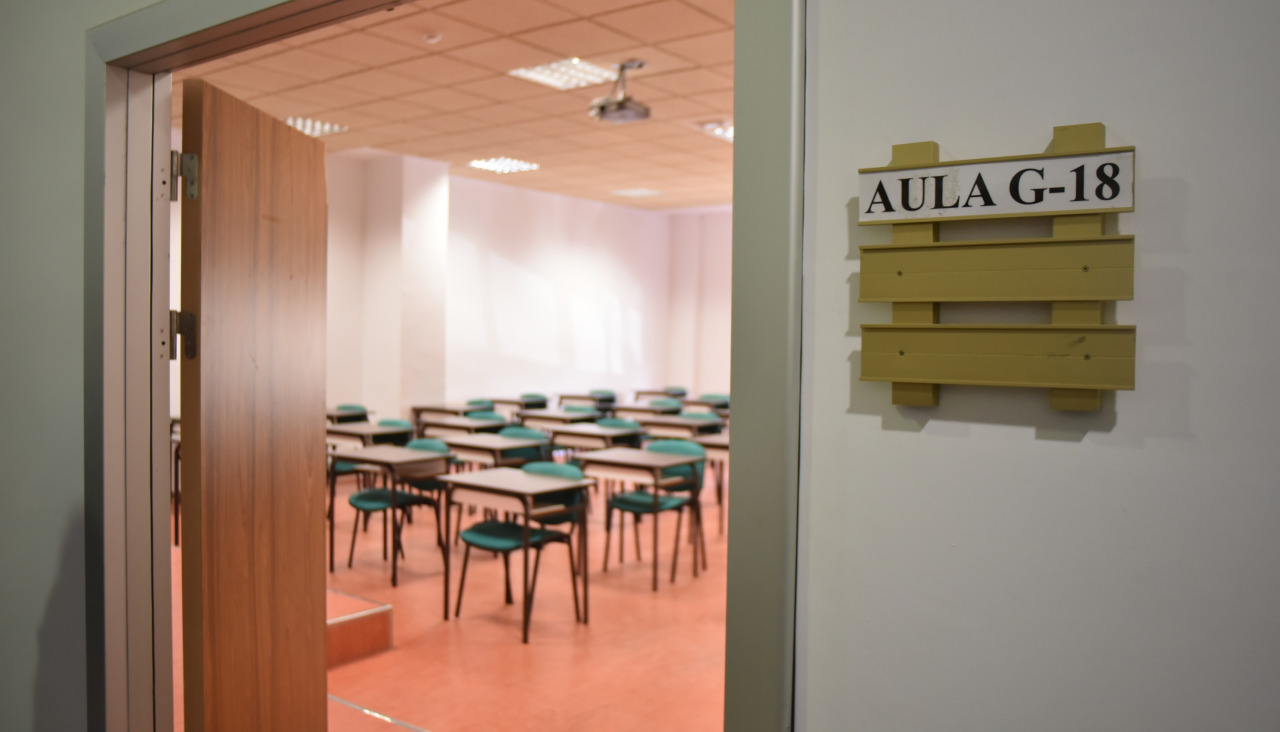 Aula de la Academia General Militar de Zaragoza @RAMu00d3N COMET (EP)