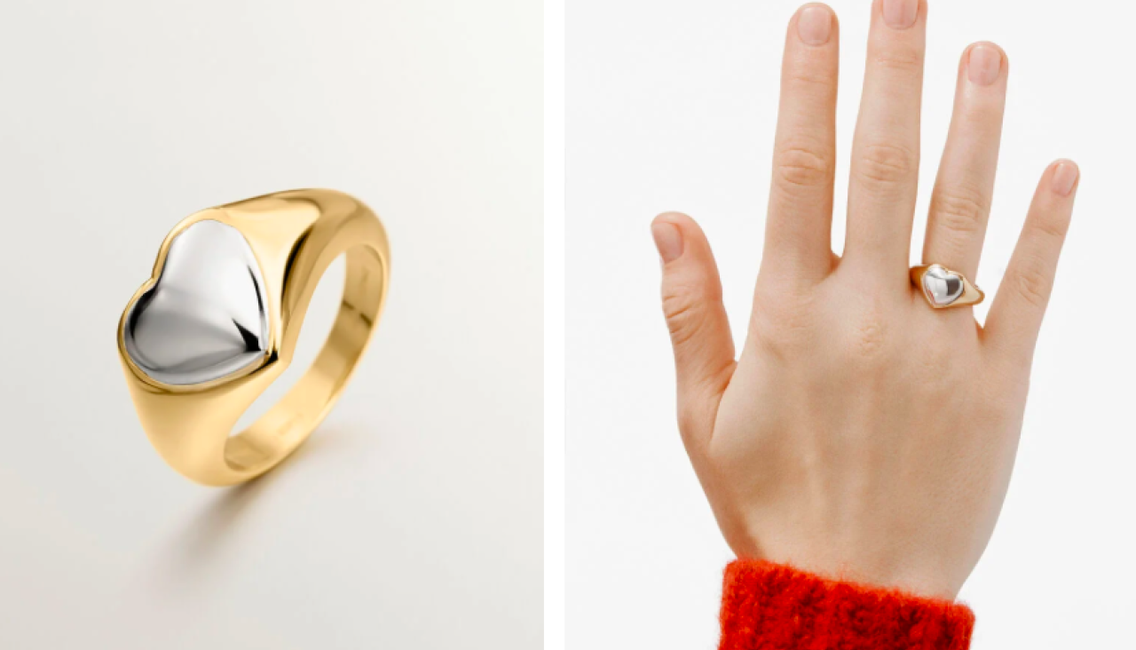 Anillo tipo sello 