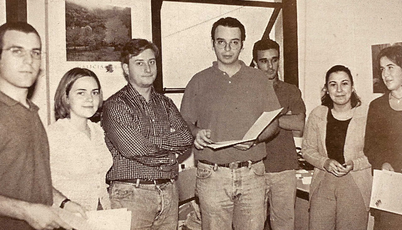 Miembros de la junior empresa de la Universidad de A Coruu00f1a