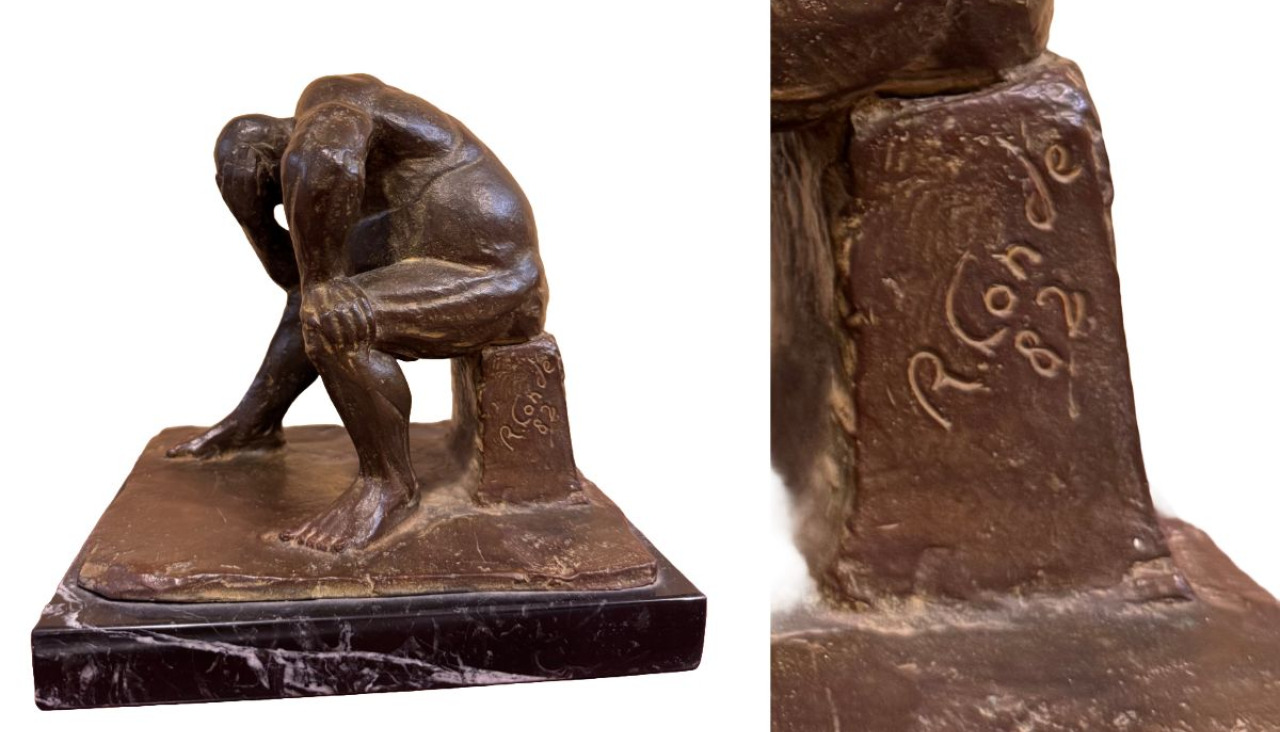 Ramou0301n Conde. ST. Bronce 24 x 20 x 23 cm.