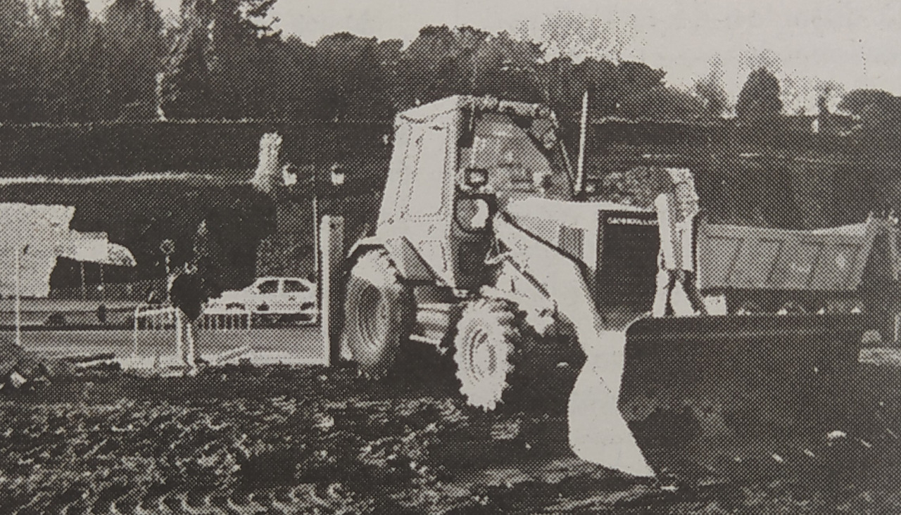 Avenida de Arteixo en obras 1999