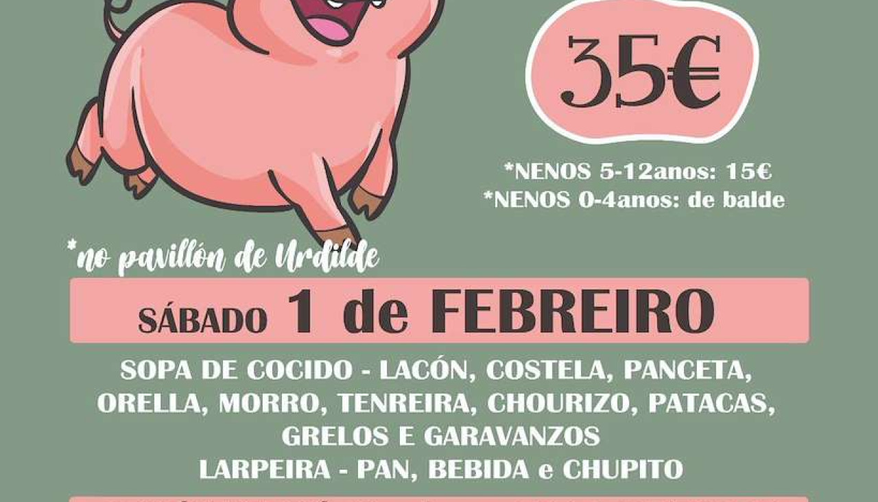 II Cocido de Entroido de Urdilde en Rois