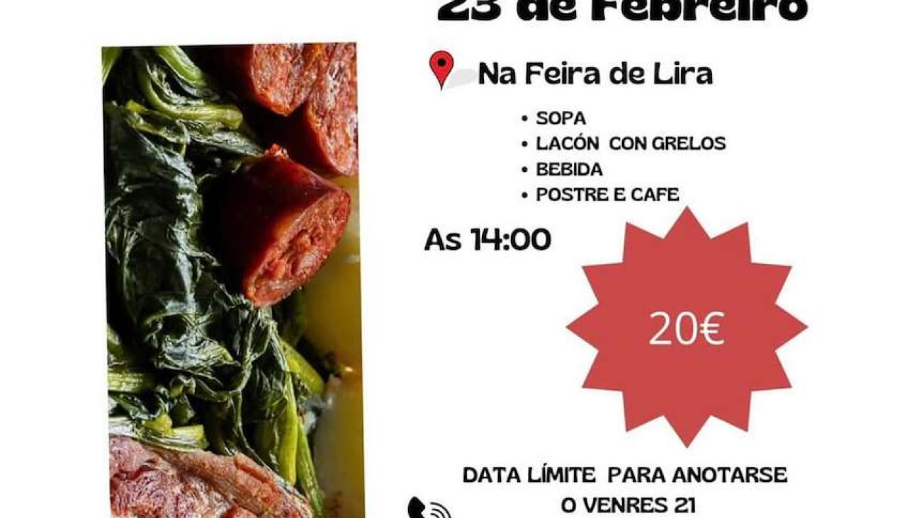 Festa do Lacou0301n con Grelos de Lira 