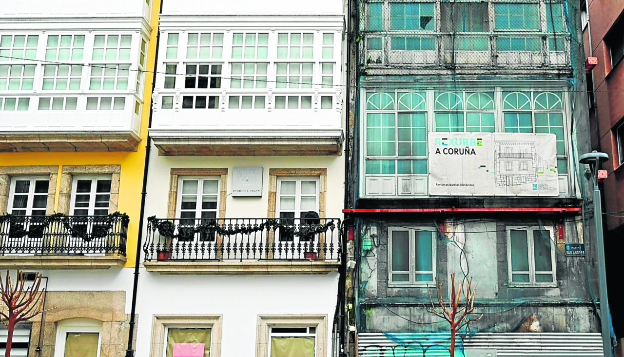 El nu00famero 88 de San Andru00e9s seru00e1 el pru00f3ximo edificio en ser reformado, de la mano del proyecto Rexurbe de la Xunta, que ha destinado 1,2 millones de euros a la obra @ Quintana