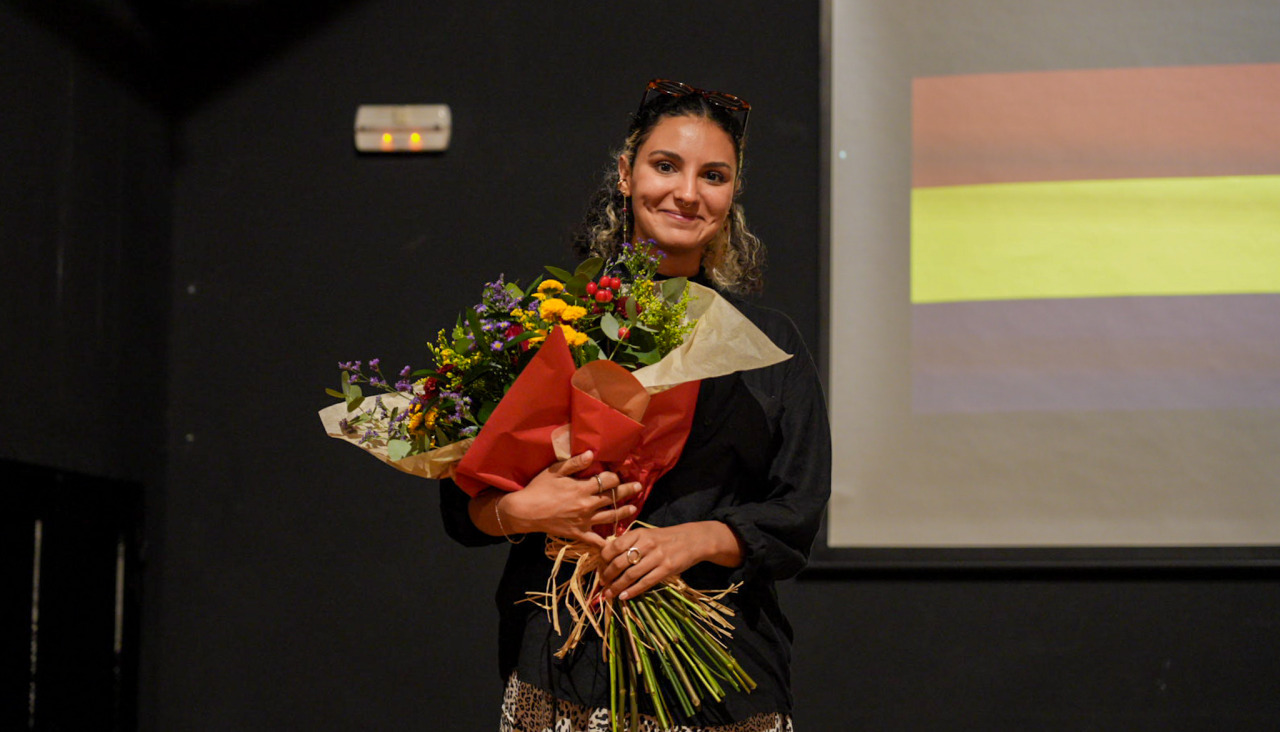 Regina de  Miguel, bisnieta del artista Francisco Miguel