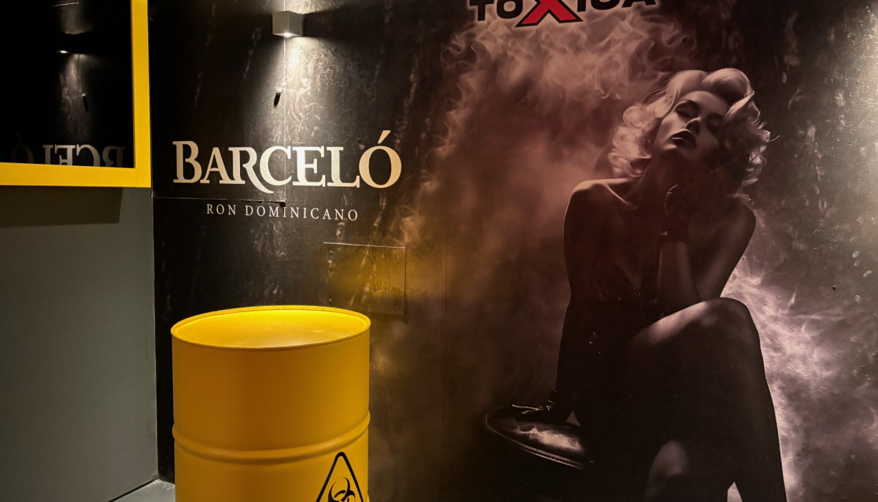 Uno de los detalles del interior de La Tóxica