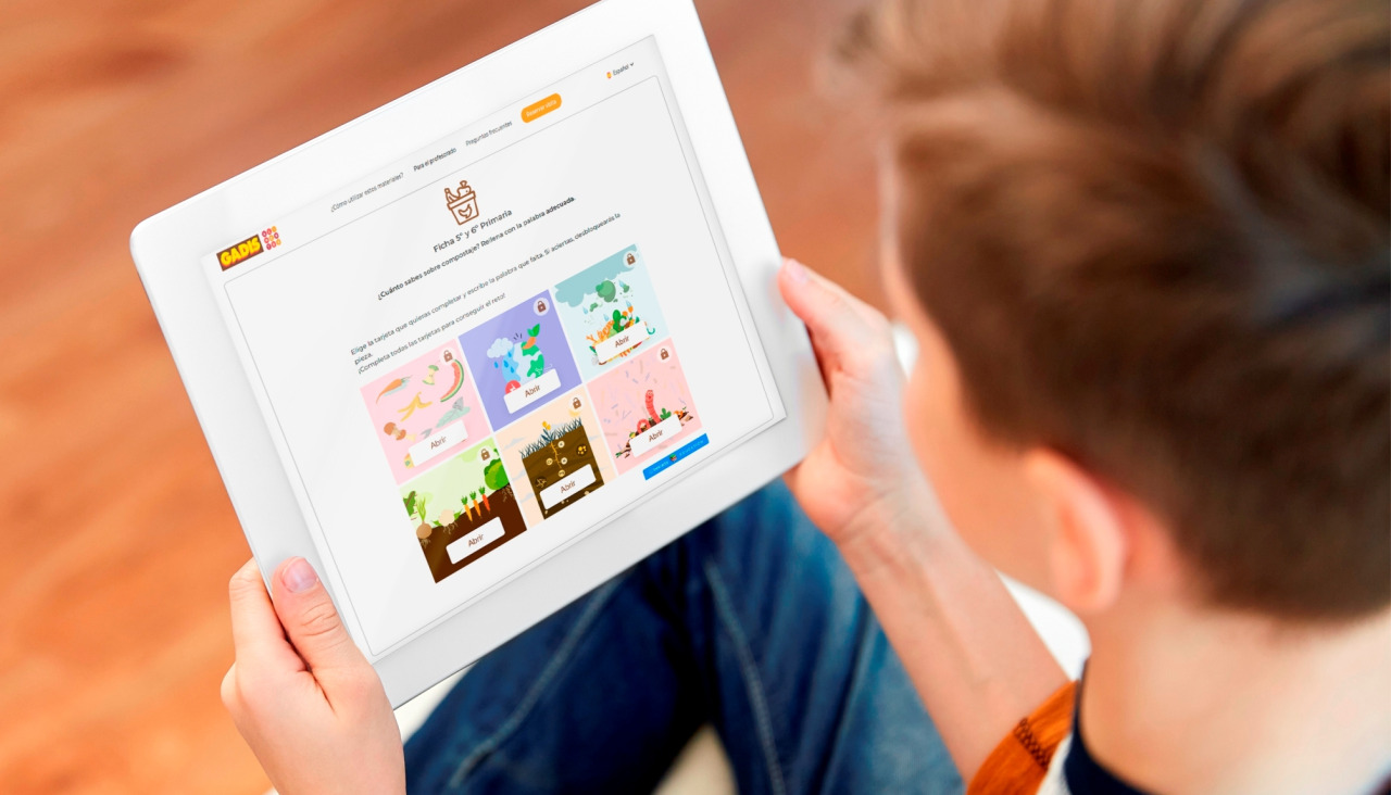 Gadis relanza su programa educativo Alimentes