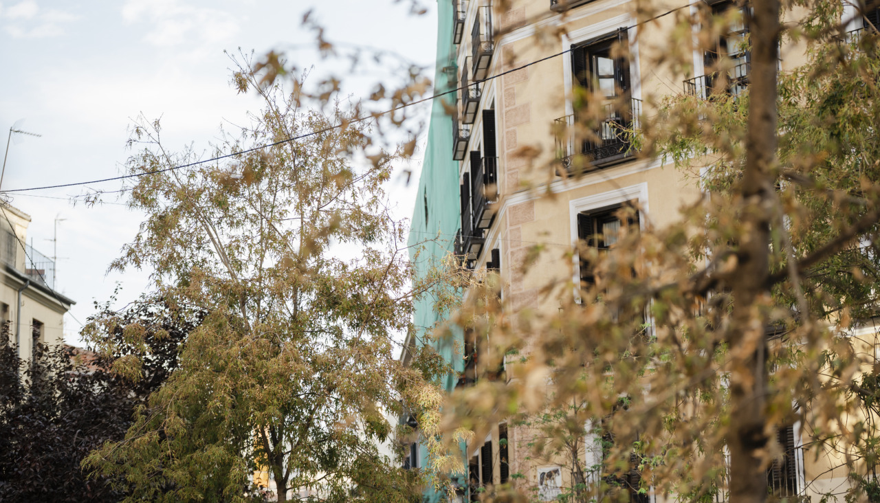 Derrumbe edificio en Madrid