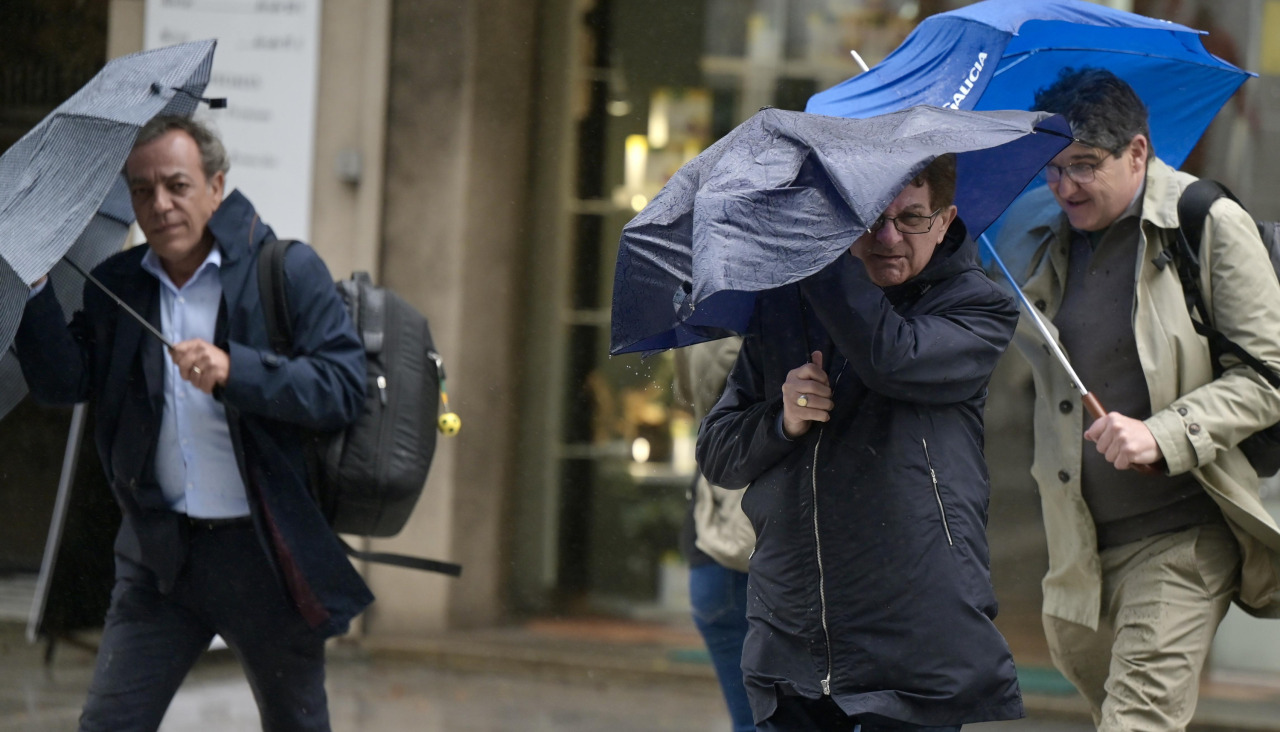 La borrasca 'Kirk' azotó con sus peores efectos a la ciudad hace un año