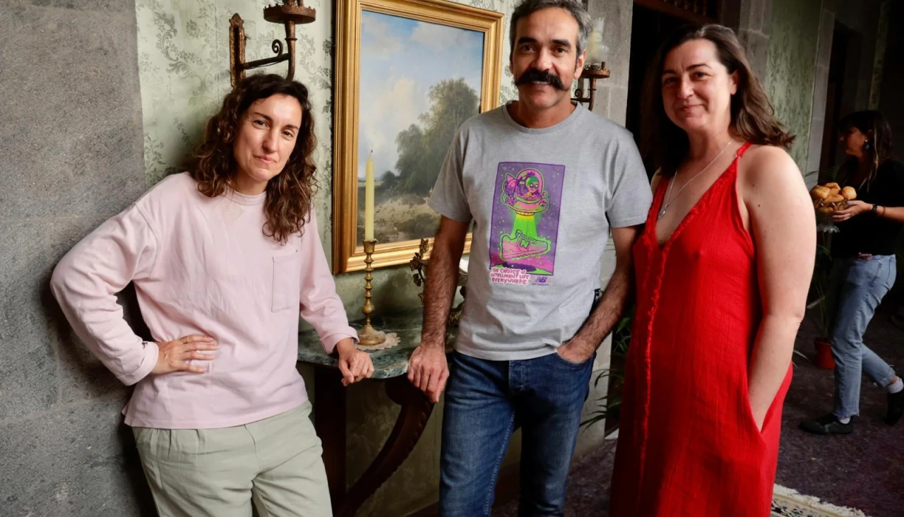 Set de rodaje de ‘Mi ilustrísimo amigo’