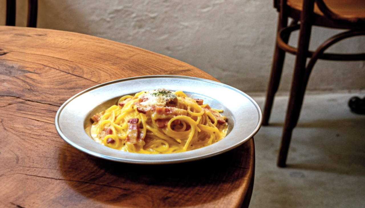 Una de las opciones de pasta que ofrece Peperina