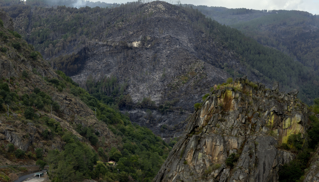 Incendio en Nogueira de Ramuín