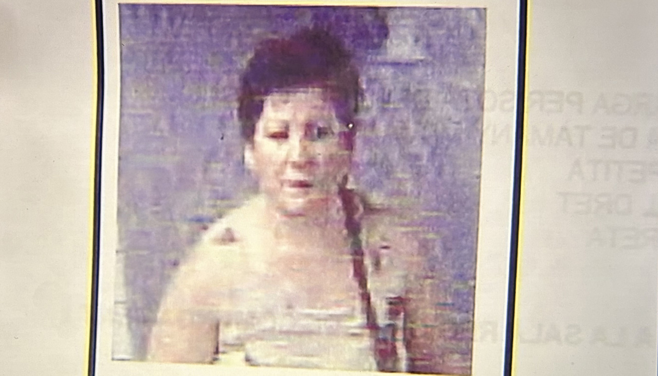 Imagen de Remedios Sánchez clave en la investigación, obtenida por una cámara de seguridad
